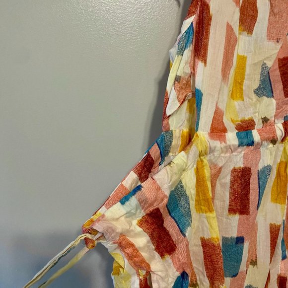 Anthropologie Lilka Painter's Palette Cut Out Dress - Picture 6 of 9